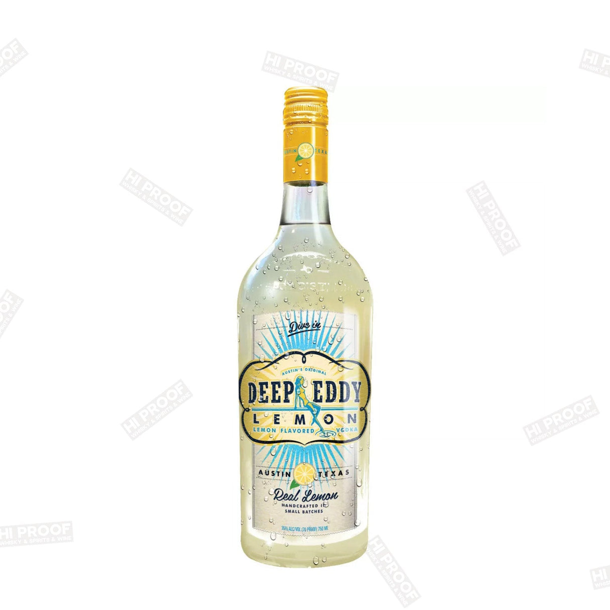 Deep Eddy Vodka Lemon 70 proof 750ML - Hi Proof - Deep Eddy