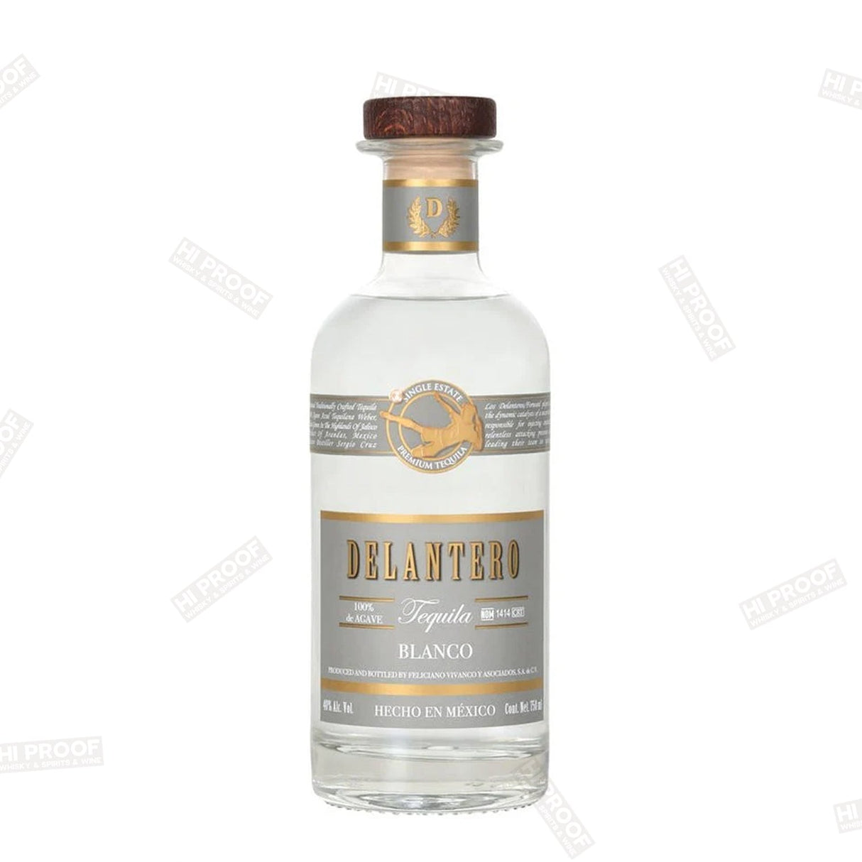 Delantero Tequila Blanco 750ml - Hi Proof - Delantero