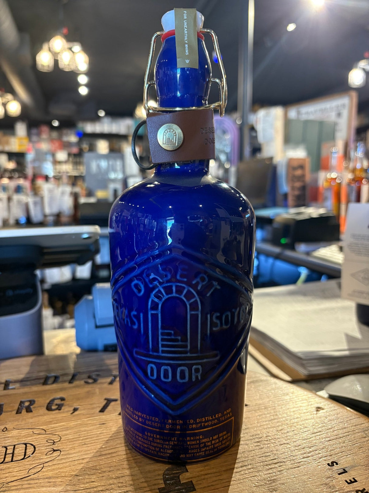 Desert Door Oak Aged Texas Sotol 750ml - Hi Proof - Desert Door