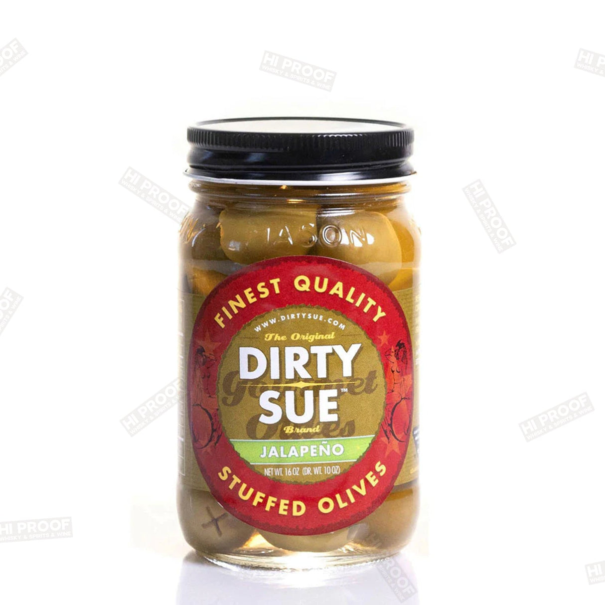 Dirty Sue Jalapeno Stuffed Olives 750ml - Hi Proof - Dirty Sue