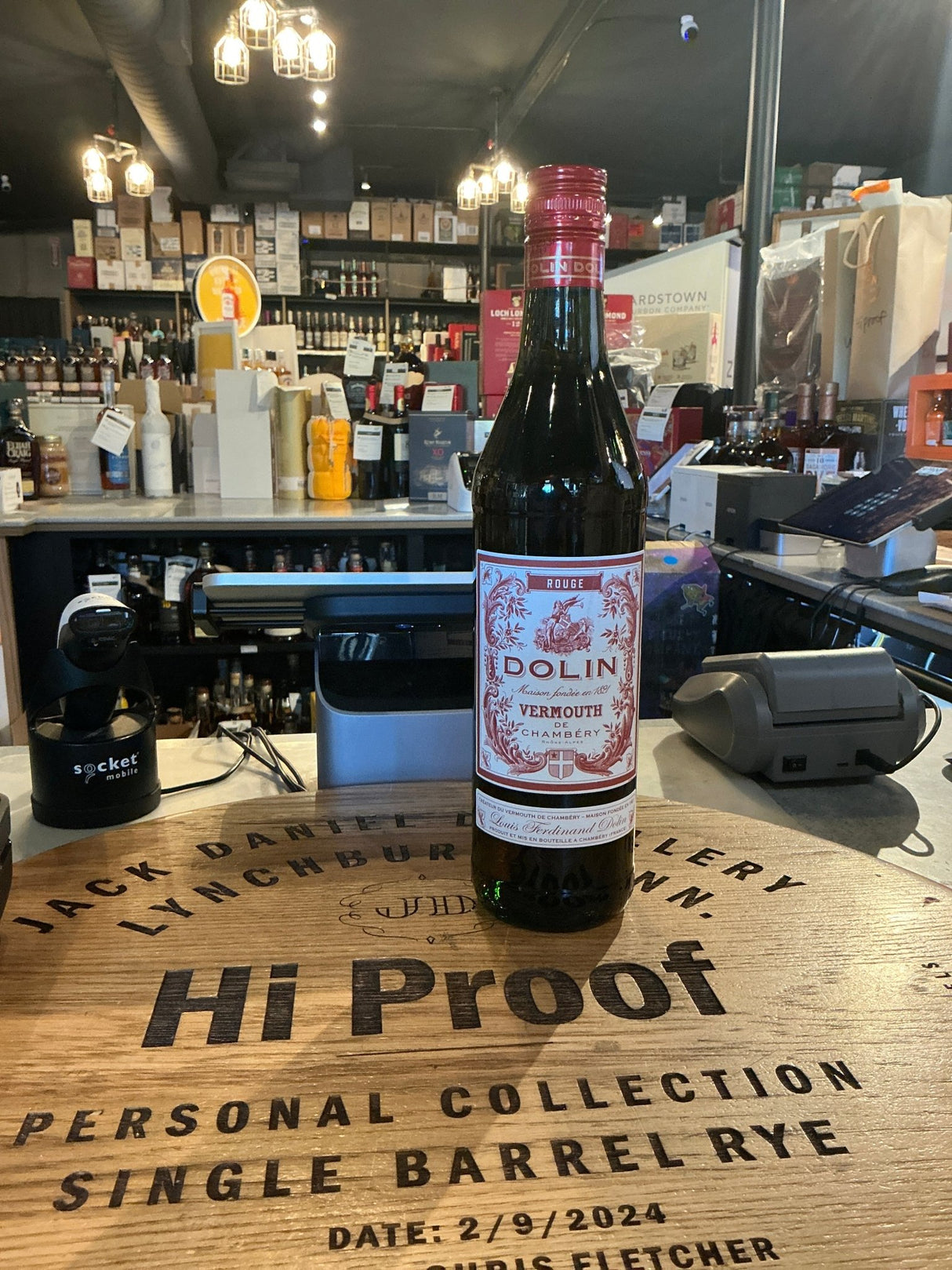Dolin Vermouth de Chambery Rouge 750mL - Hi Proof - Dolin