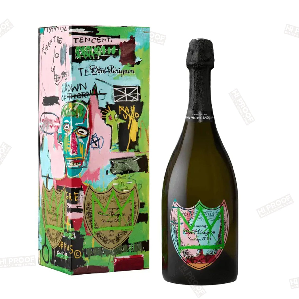 Dom Perignon Vintage 2015 Special Edition Tribute to Jean - Michel Basquiat - Hi Proof - Dom Perignon