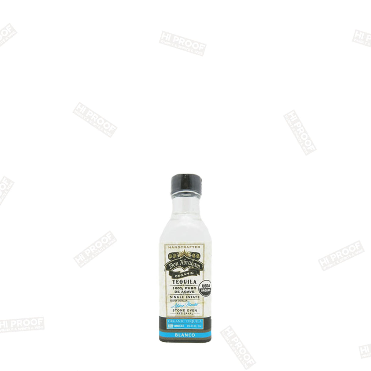 Don Abraham Organic Blanco Tequila Mini Bottle 50ml - Hi Proof - Don Abraham