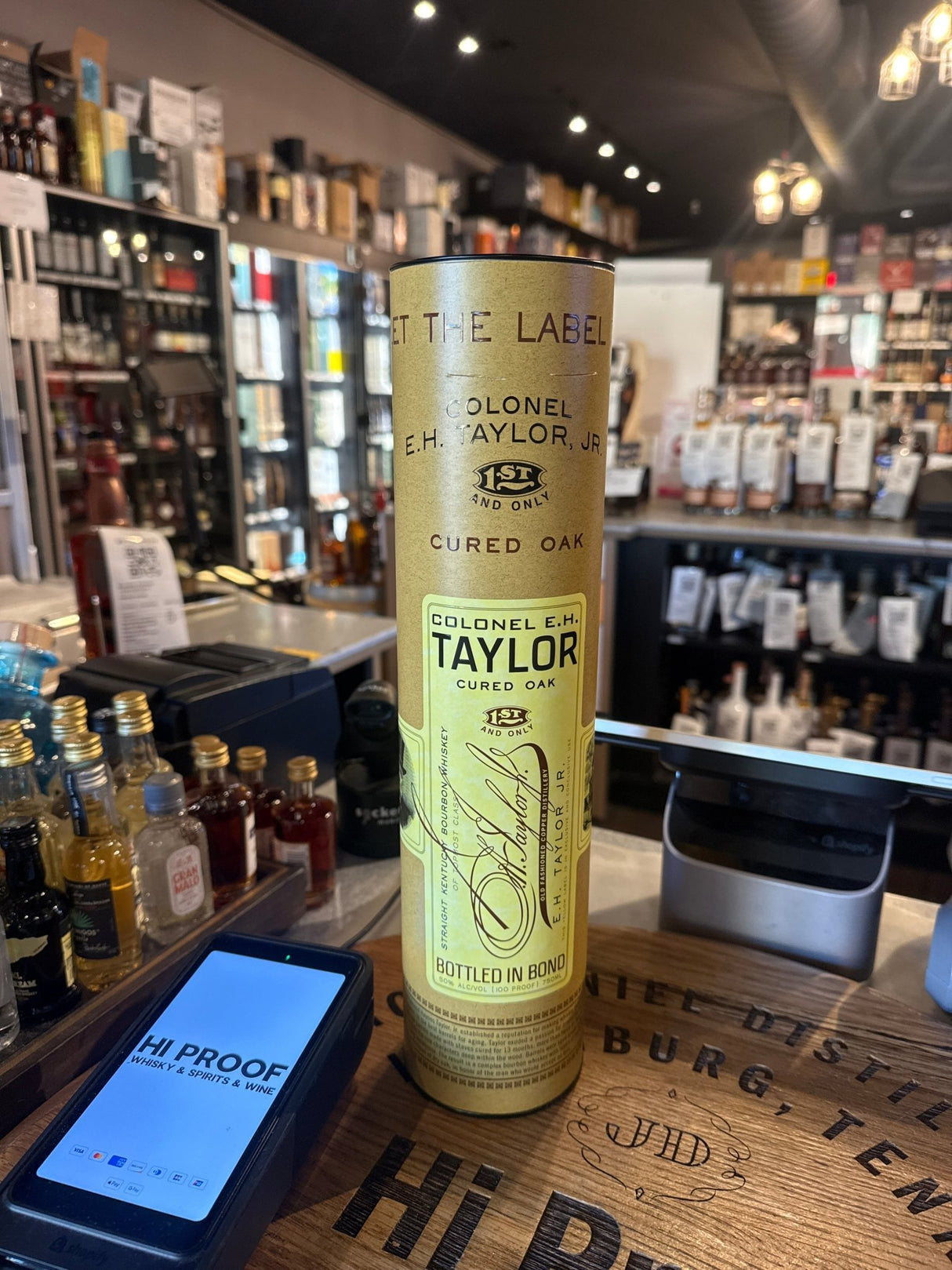 E.H. Taylor Cured Oak Bourbon 2026 Release 750ml - Hi Proof - E.H TAYLOR