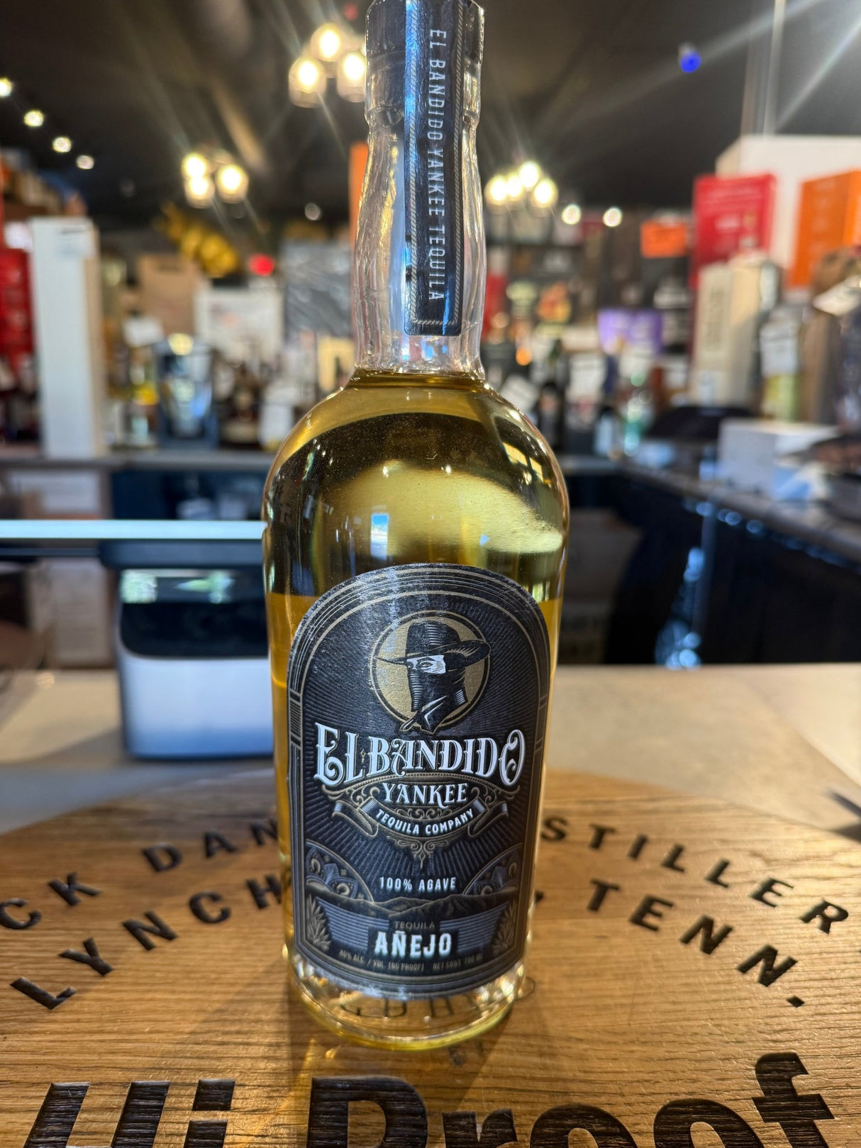 El Bandido Yankee Tequila Anejo 750mL - Hi Proof - El Bandido