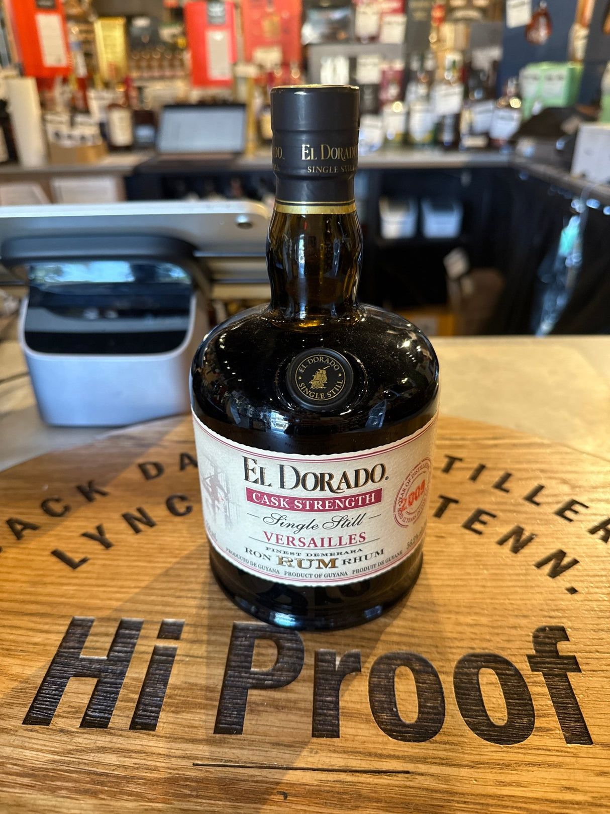 El Dorado Single Still Rum - Versales, Cask Strength 750mL - Hi Proof - El Dorado