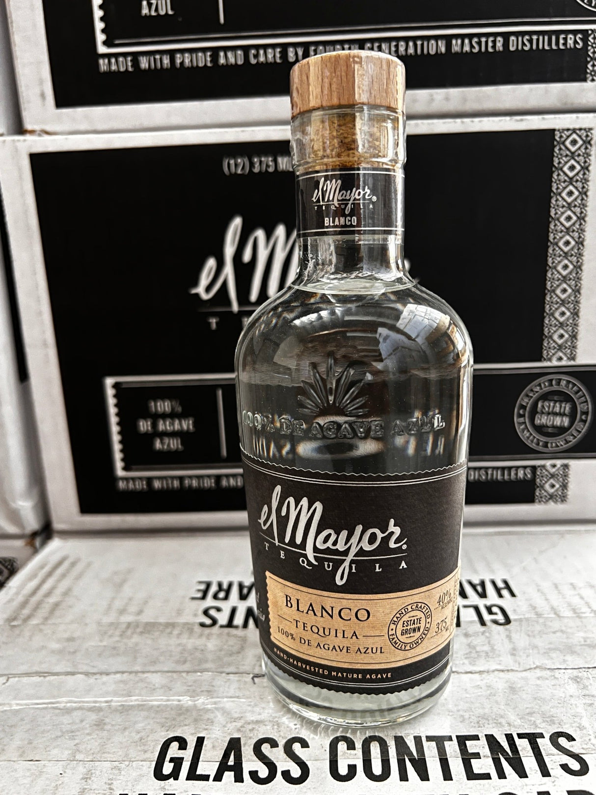 El Mayor Blanco Tequila 375 ml - Hi Proof - El Mayor