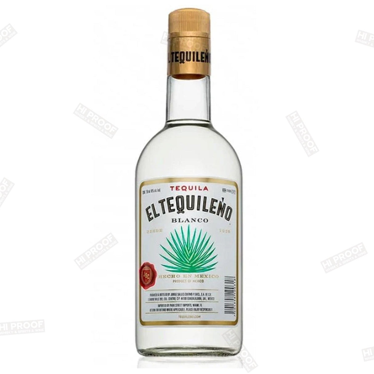 El Tequileno Blanco Tequila 750ml - Hi Proof - El Tequileno