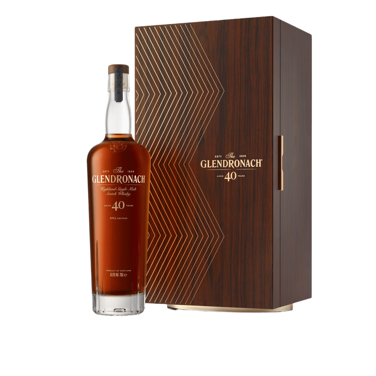 Glendronach 40 Year Cask Strength Scotch Whisky – Hi Proof