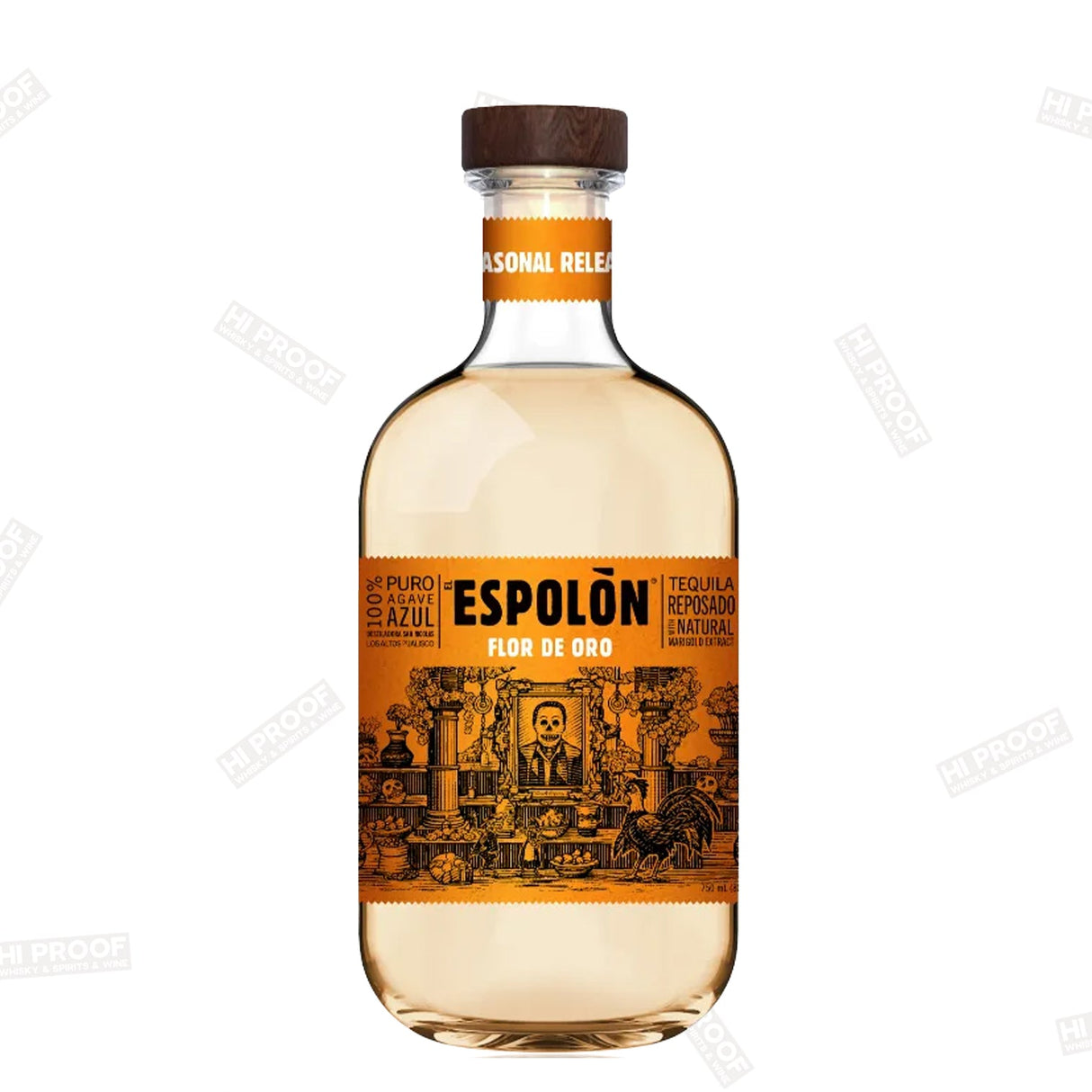 ESPOLON FLOR DE ORO REPOSADO 750ml - Hi Proof - Espolon