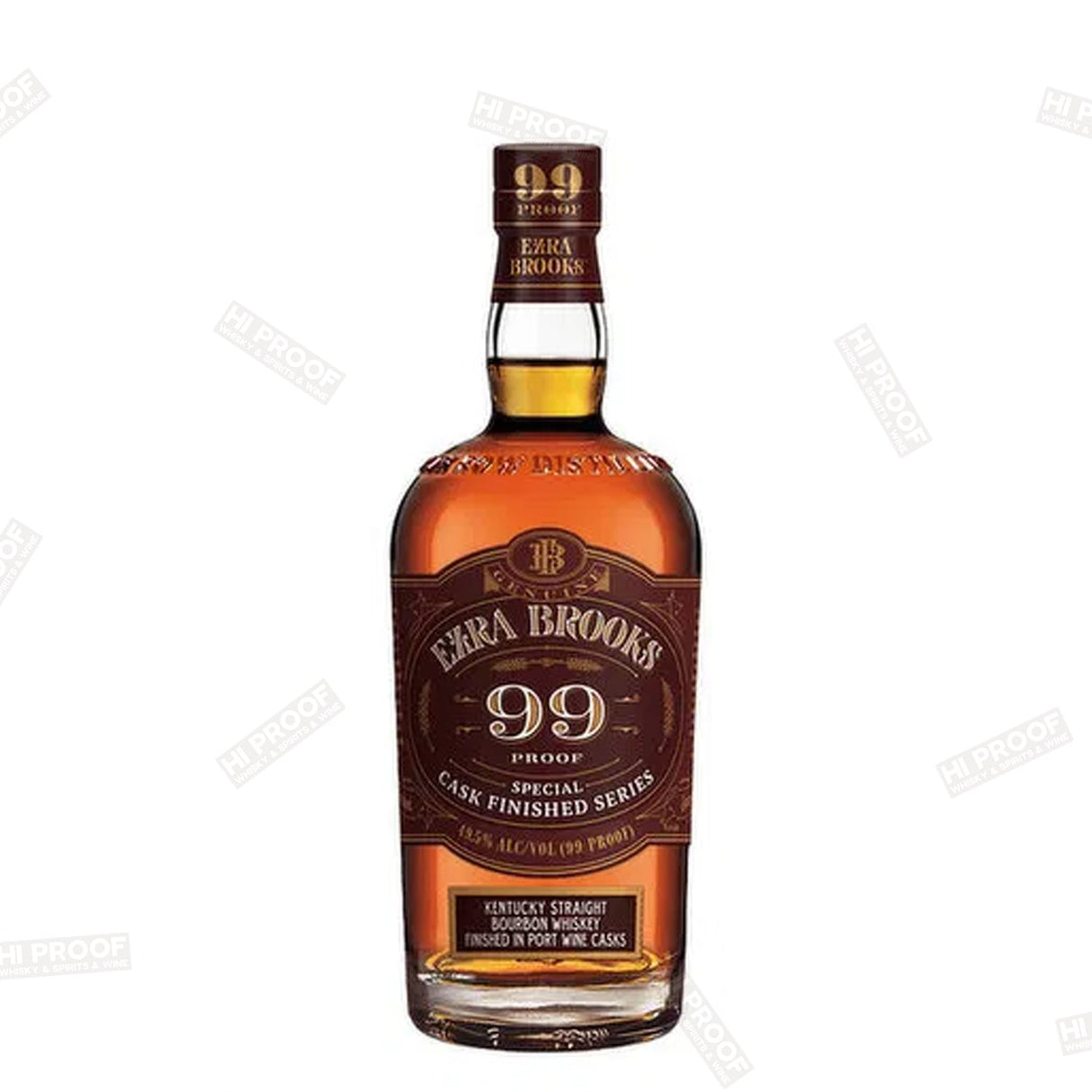 Ezra Brooks 99 Port Cask Finish Bourbon 750ml - Hi Proof - Ezra Brooks