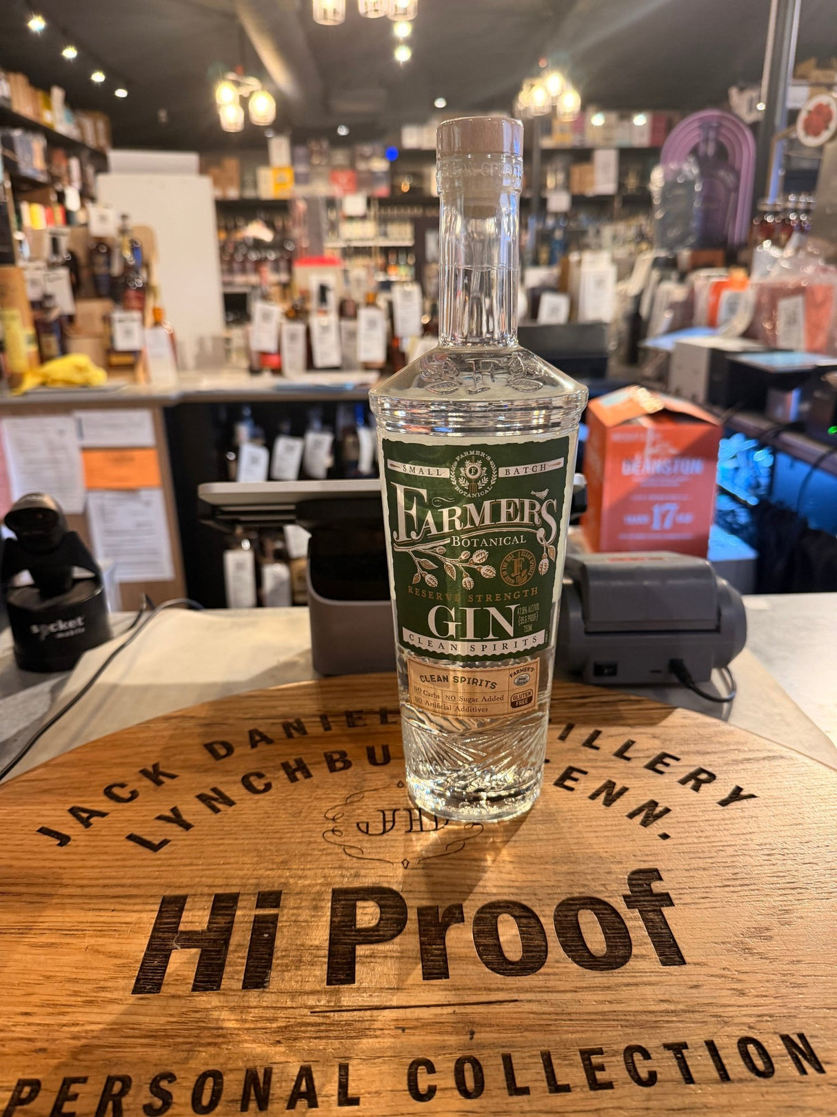 Farmer's Gin Reserve 750ml - Hi Proof - Farmer’s Organic