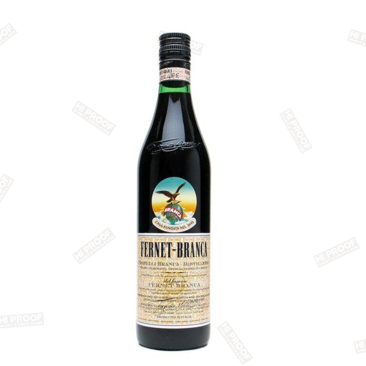 Fernet Branca Liqueur 78 Proof 750 mL - Hi Proof - Fernet Branca