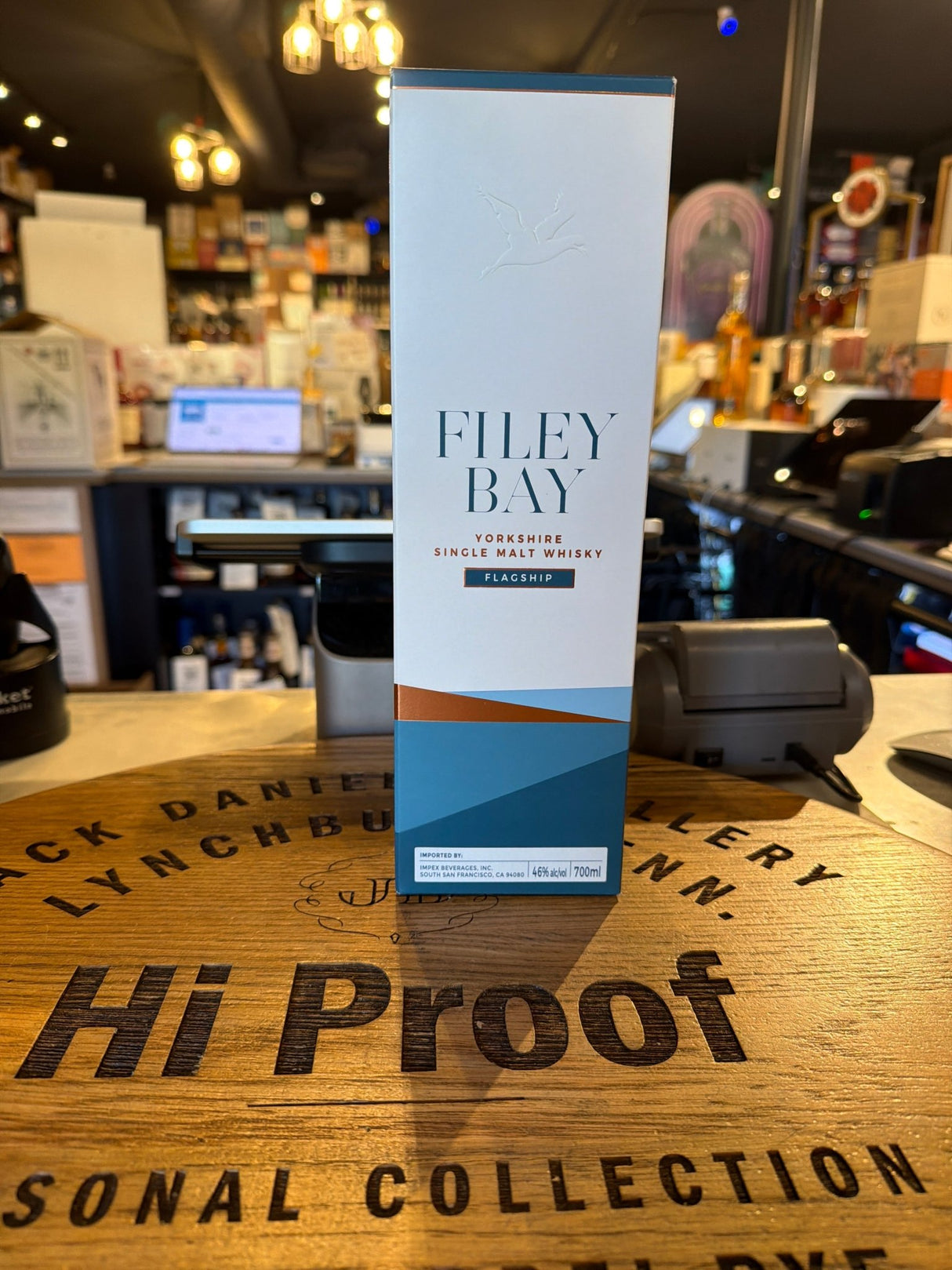 Filey Bay Flagship Yorkshire Single Malt Whisky 48% Alc 700ml - Hi Proof - Filey Bay