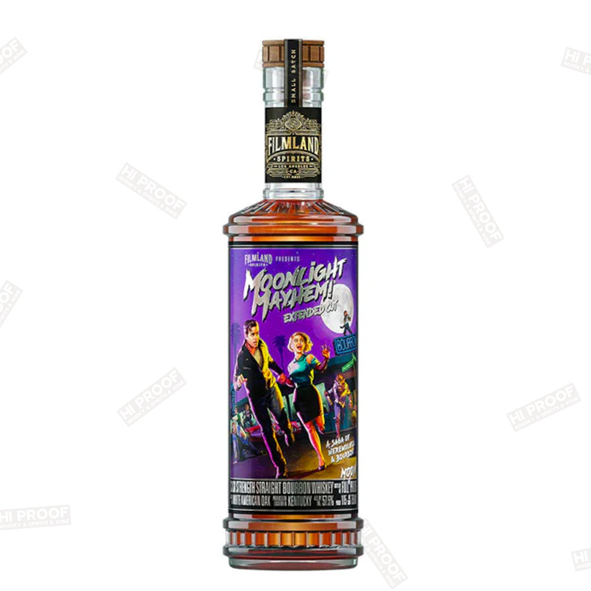 Filmland Moonlight Mayhem Extended Cut Cask Strength Bourbon 750ml - Hi Proof - Filmland