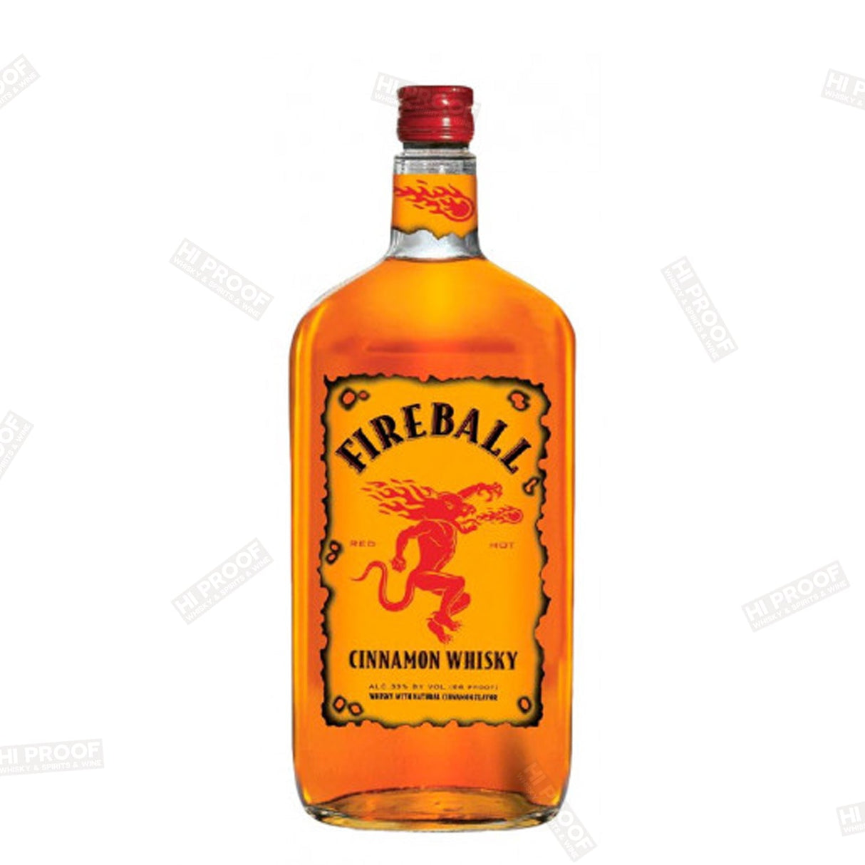 Fireball Cinnamon Whisky 1L - Hi Proof - Fireball