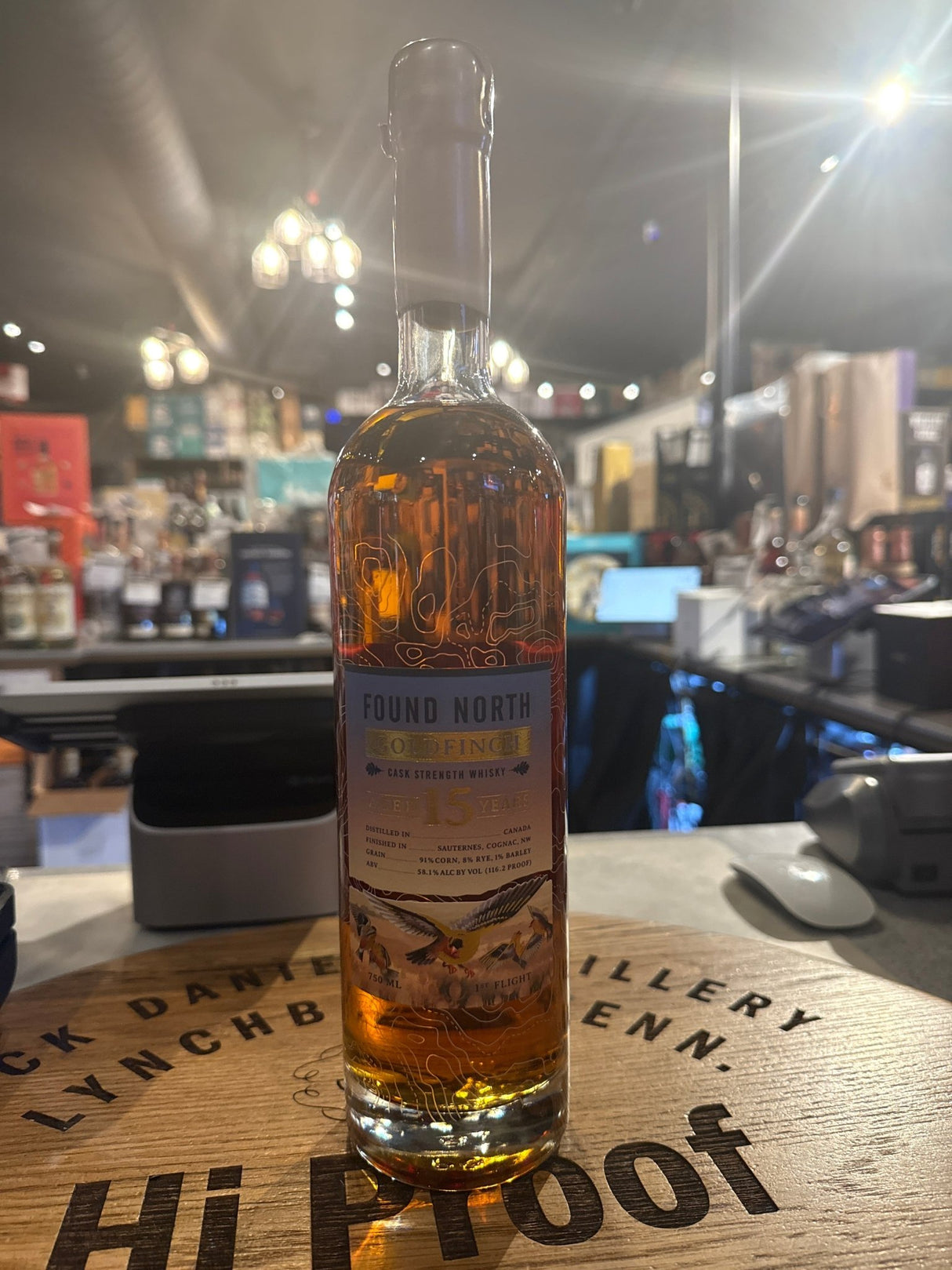 Found North GoldFinch Aged 15 Years 750mL - Hi Proof - Found North
