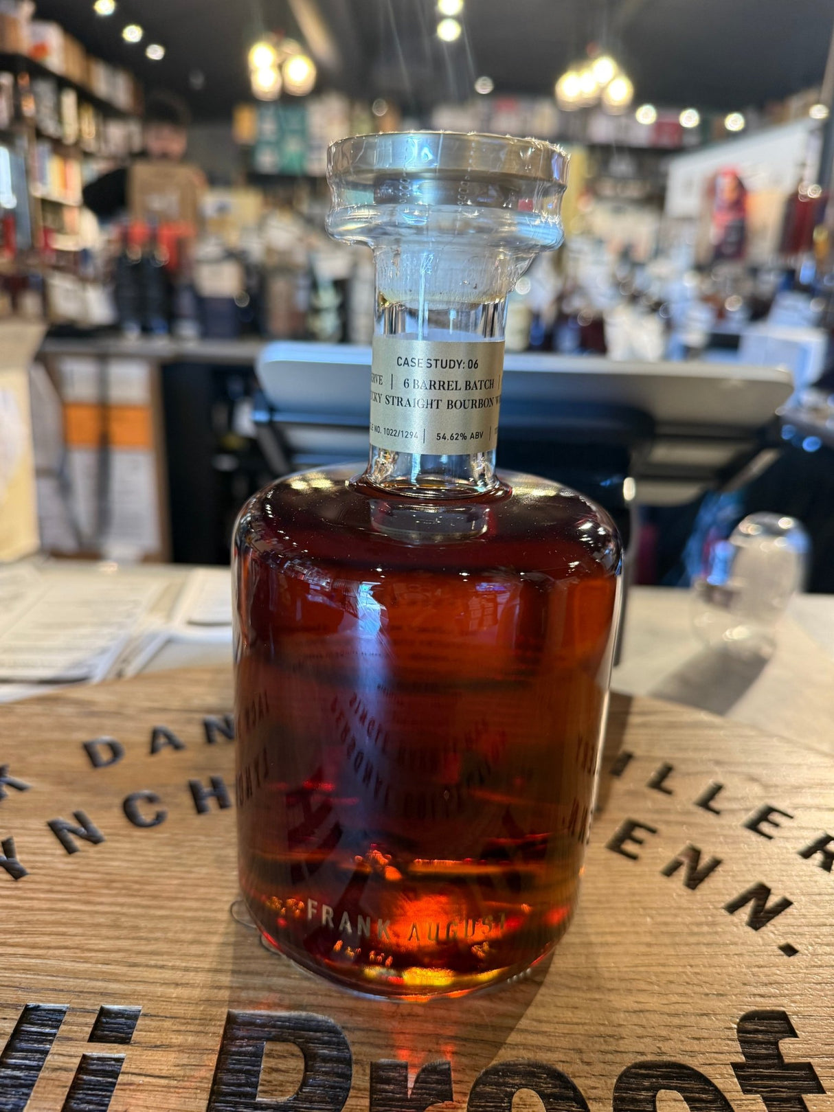 Frank August Case Study: 06 Legacy Reserve Bourbon 750mL - Hi Proof - FRANK AUGUST