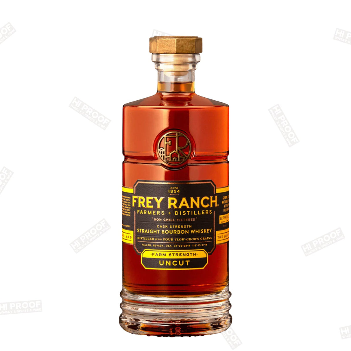 Frey Ranch Farm Strength Uncut Straight Bourbon Whiskey - Hi Proof - Frey Ranch