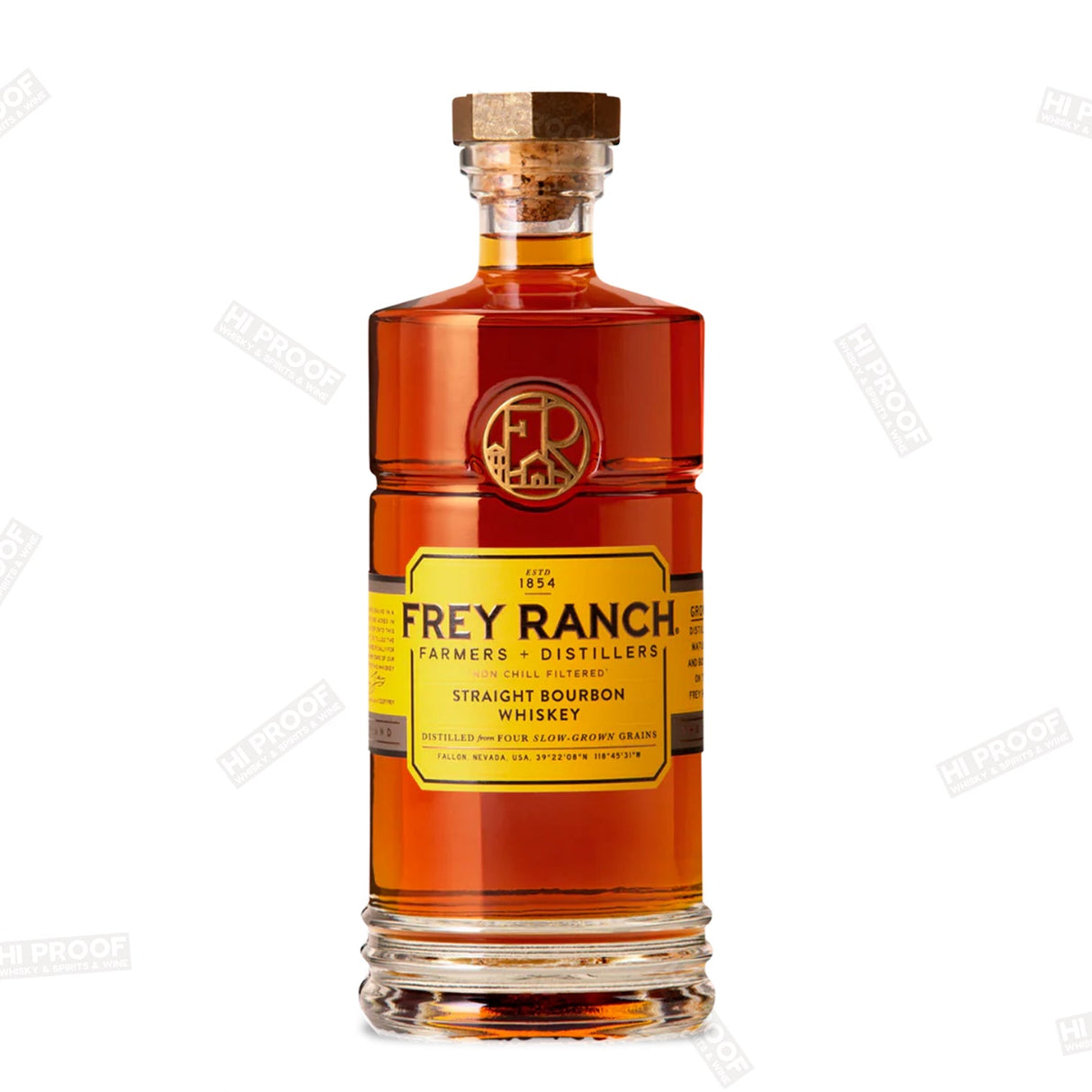 FREY RANCH STRAIGHT BOURBON WHISKEY 90 PROOF - Hi Proof - Frey Ranch