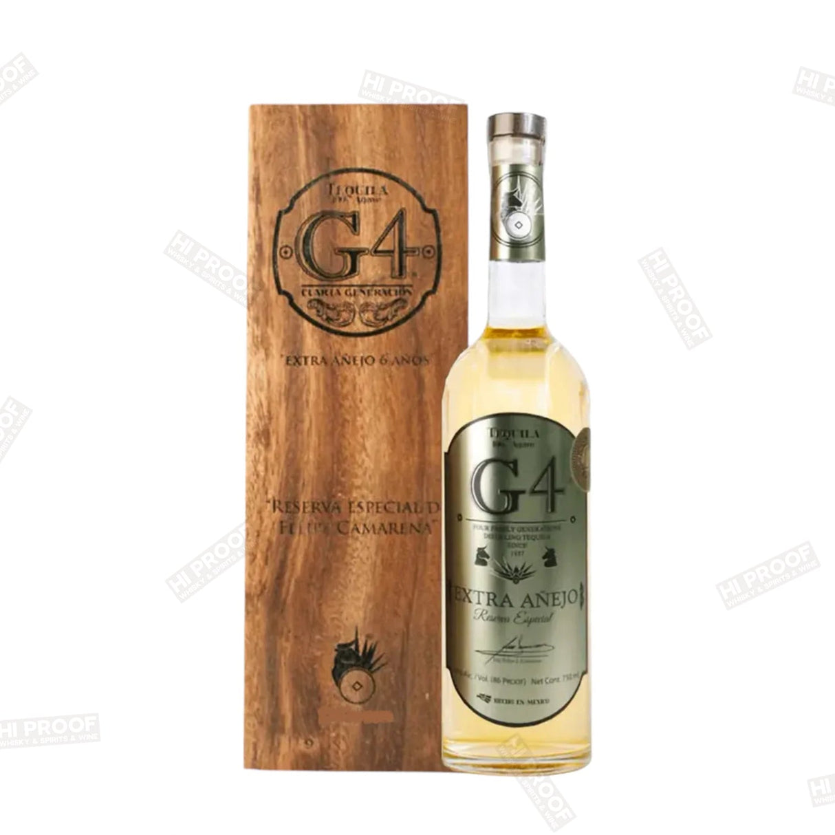 G4 Tequila Limited Release 7 Year Extra Anejo Reserva Especial 2024 Release - Hi Proof - G4