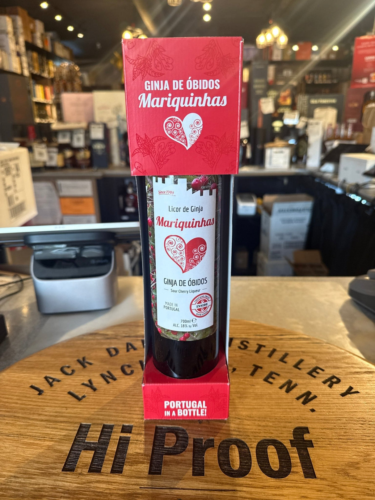 Ginja Mariquinhas Cherry Portuguese Liqueur 700ml - Hi Proof - Ginja Mariquinhas