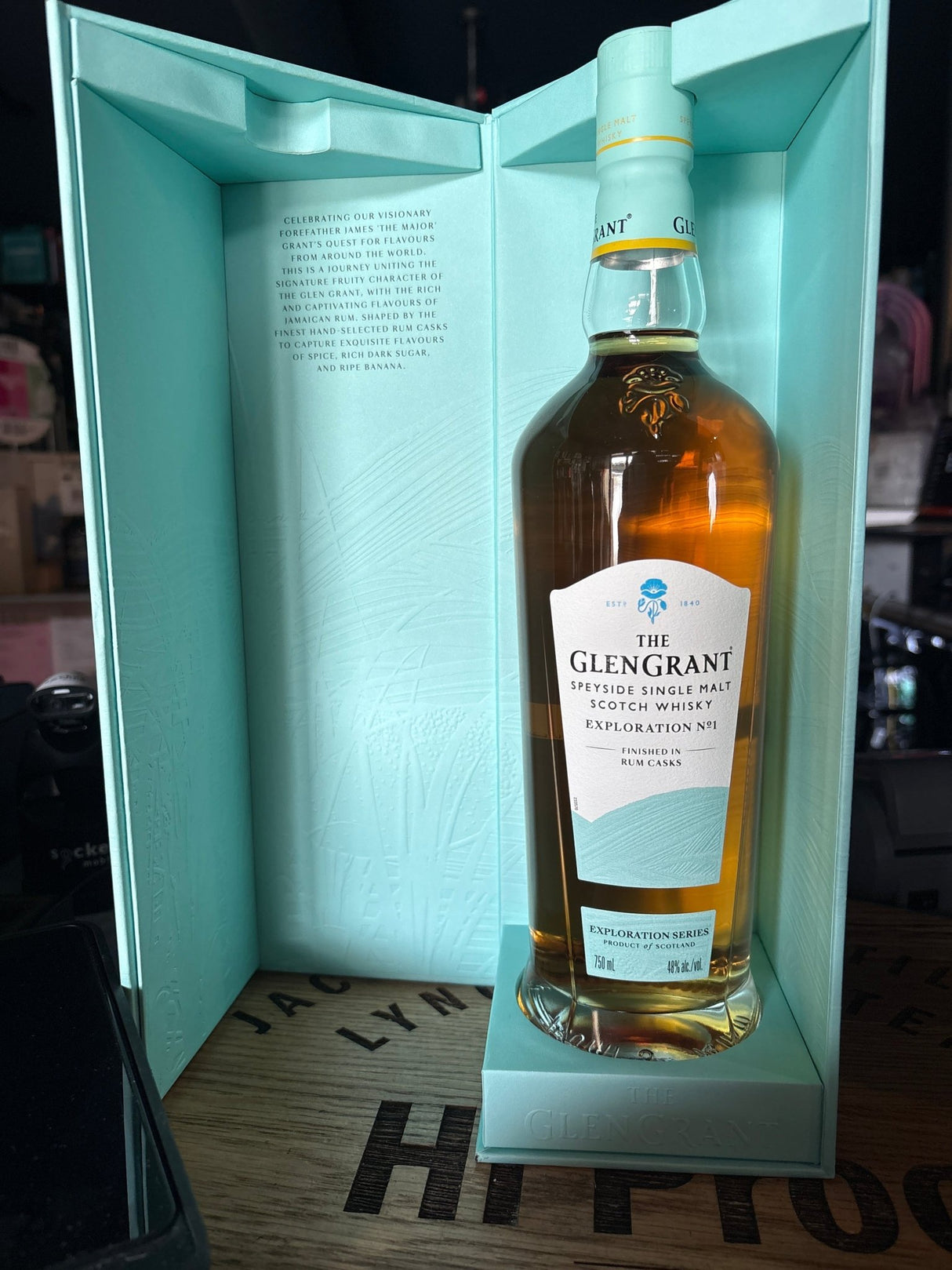 Glen Grant Exploration Series No. 1 Single Malt Scotch Whisky 750mL - Hi Proof - Glen Grant