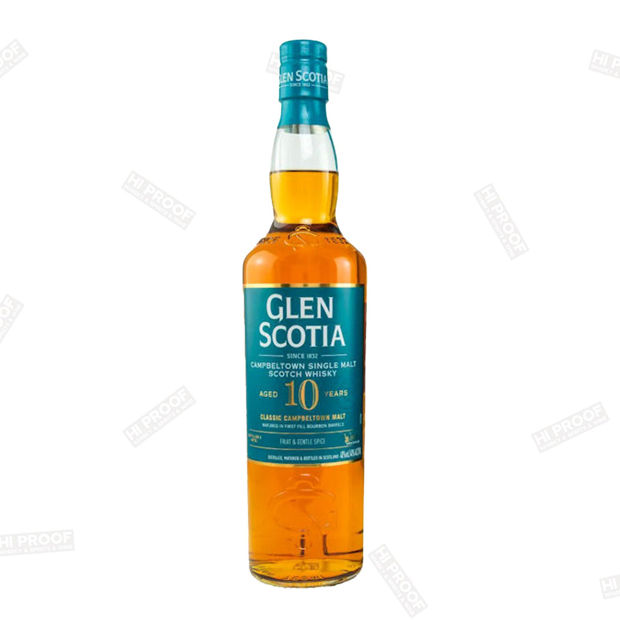 Glen Scotia 10 Year Old Campbeltown Single Malt Scotch 750ml - Hi Proof - Glen Scotia