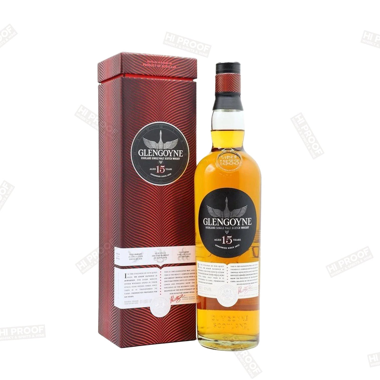 Glengoyne 15 Year Old Highland Single Malt Scotch Whisky - Hi Proof - GLENGOYNE