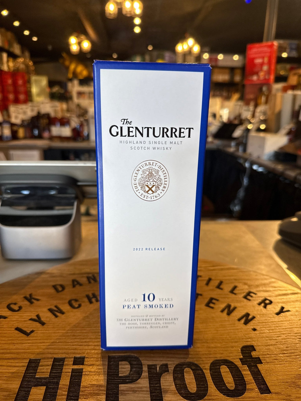 GLENTURRET 10 YEAR PEAT SMOKED - Hi Proof - Glenturret