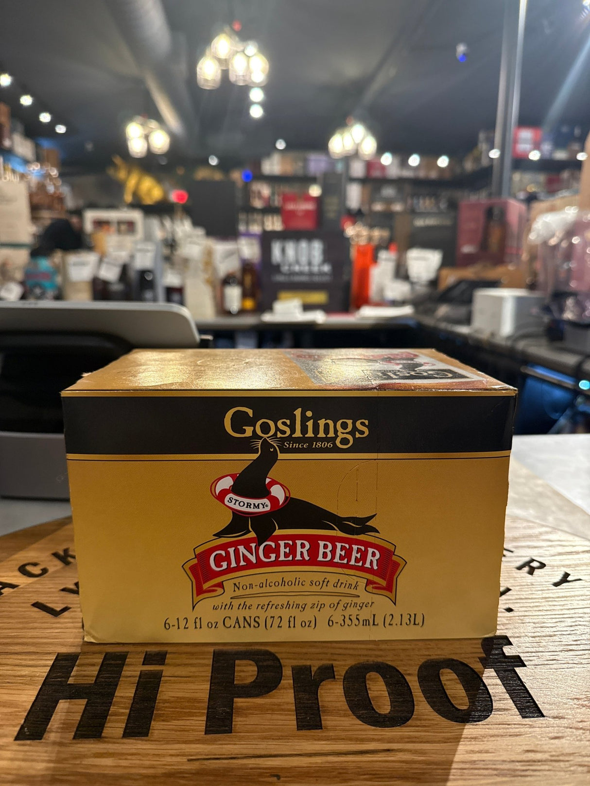 Goslings Ginger Beer 355 ml 6pk - Hi Proof - Goslings