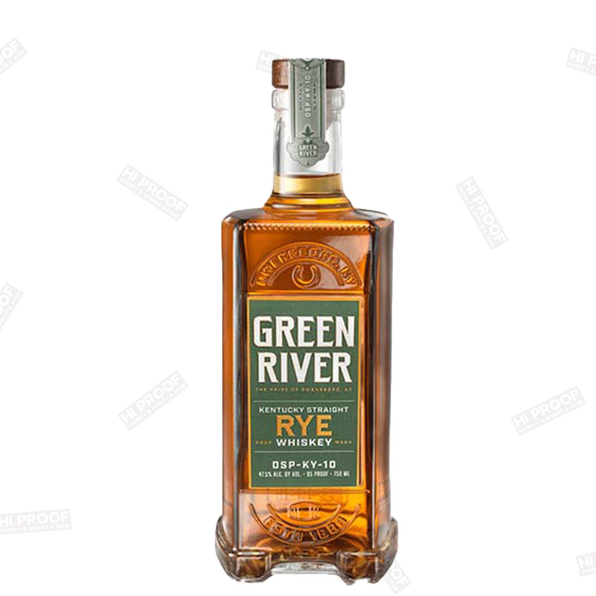 GREEN RIVER WHISKEY RYE STRAIGHT KENTUCKY 750ML - Hi Proof - Green River