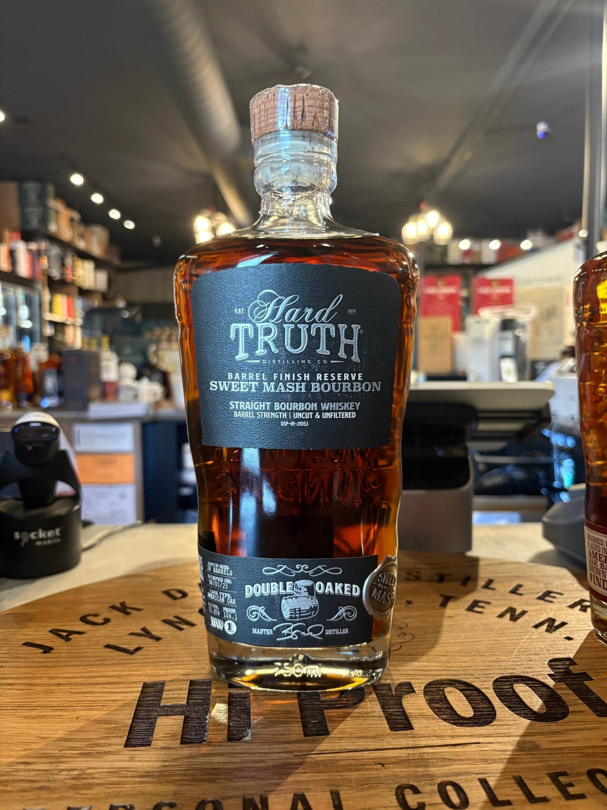 Hard Truth Double Oaked Sweet Mash 106.1 Proof 750mL - Hi Proof - Hard Truth