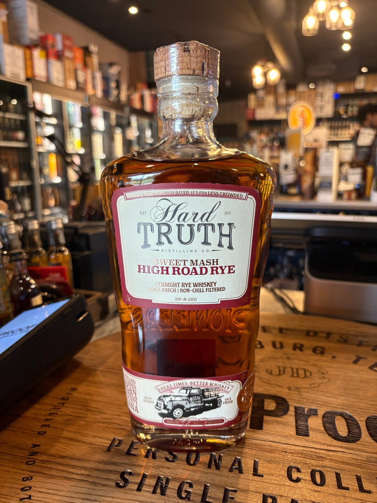 Hard Truth High Road Rye 93 Proof 750mL - Hi Proof - Hard Truth