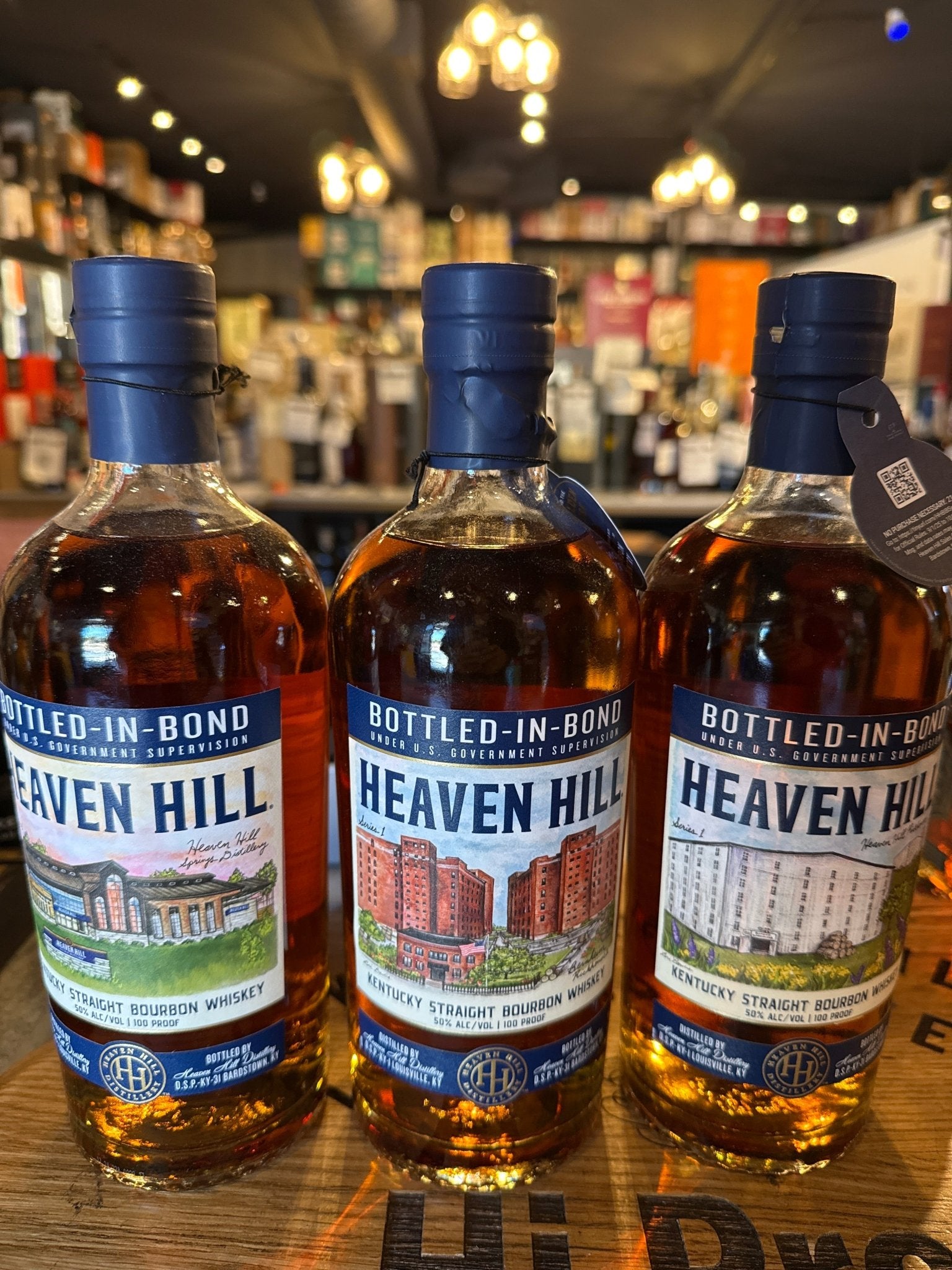 Heaven Hill 7 Year Bottled-in-Bond Artist Collection – Hi Proof