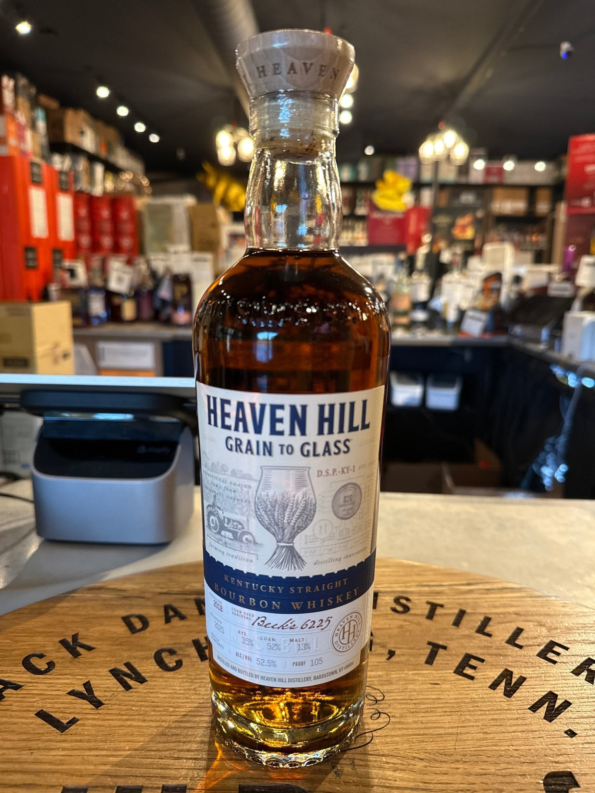 Heaven Hill Grain to Glass 6 Year (2nd Edition) Kentucky Straight Bourbon Whiskey 700mL - Hi Proof - Heaven Hill