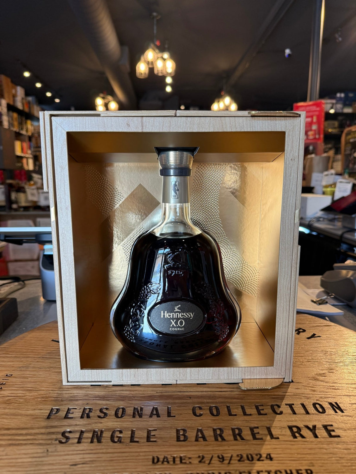 Hennessy X.O NBA Limited Edition 750ml - Hi Proof - Hennessy