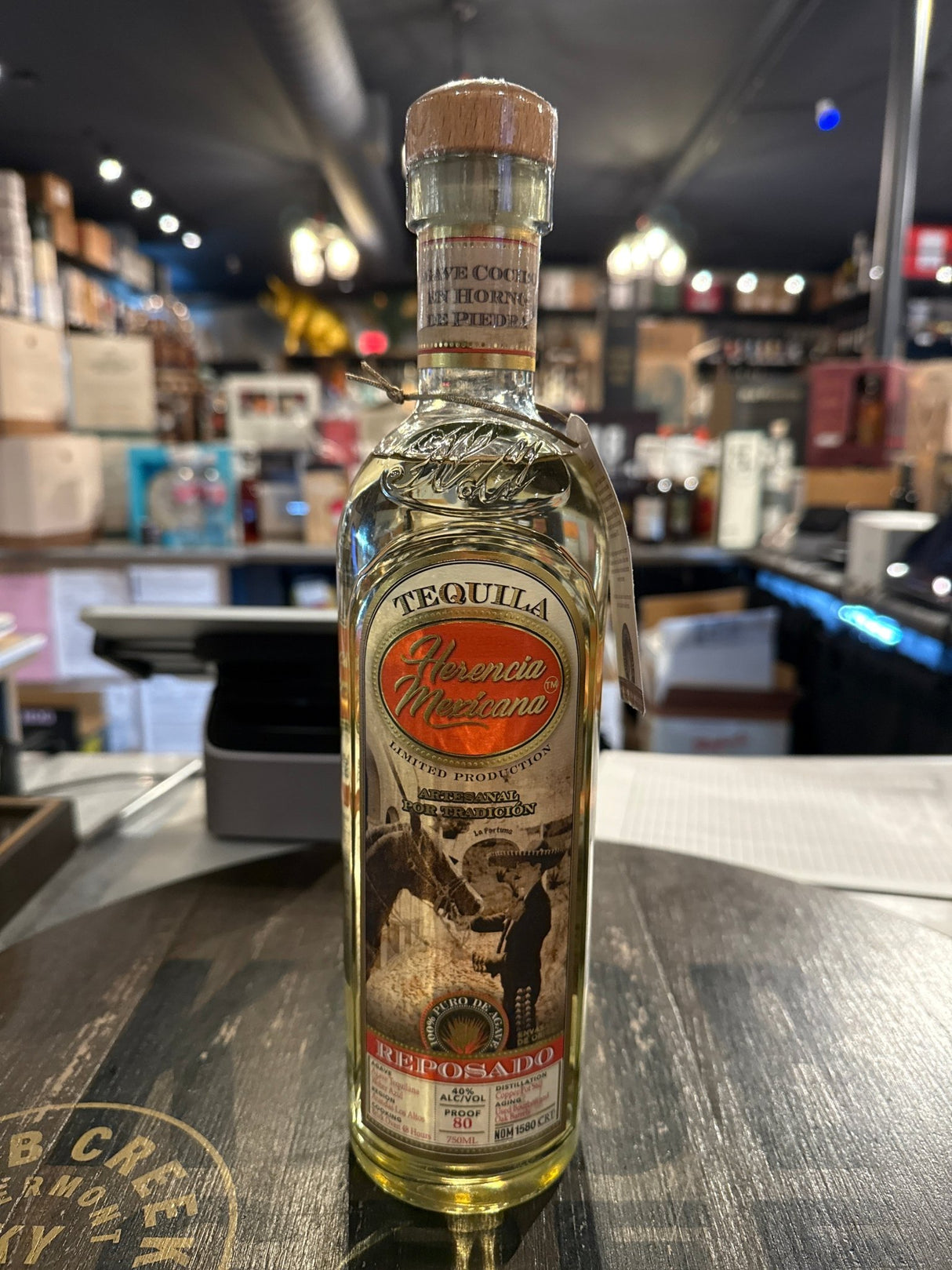 HERENCIA 100% Agave Reposado Tequila 750ml - Hi Proof - HERENCIA