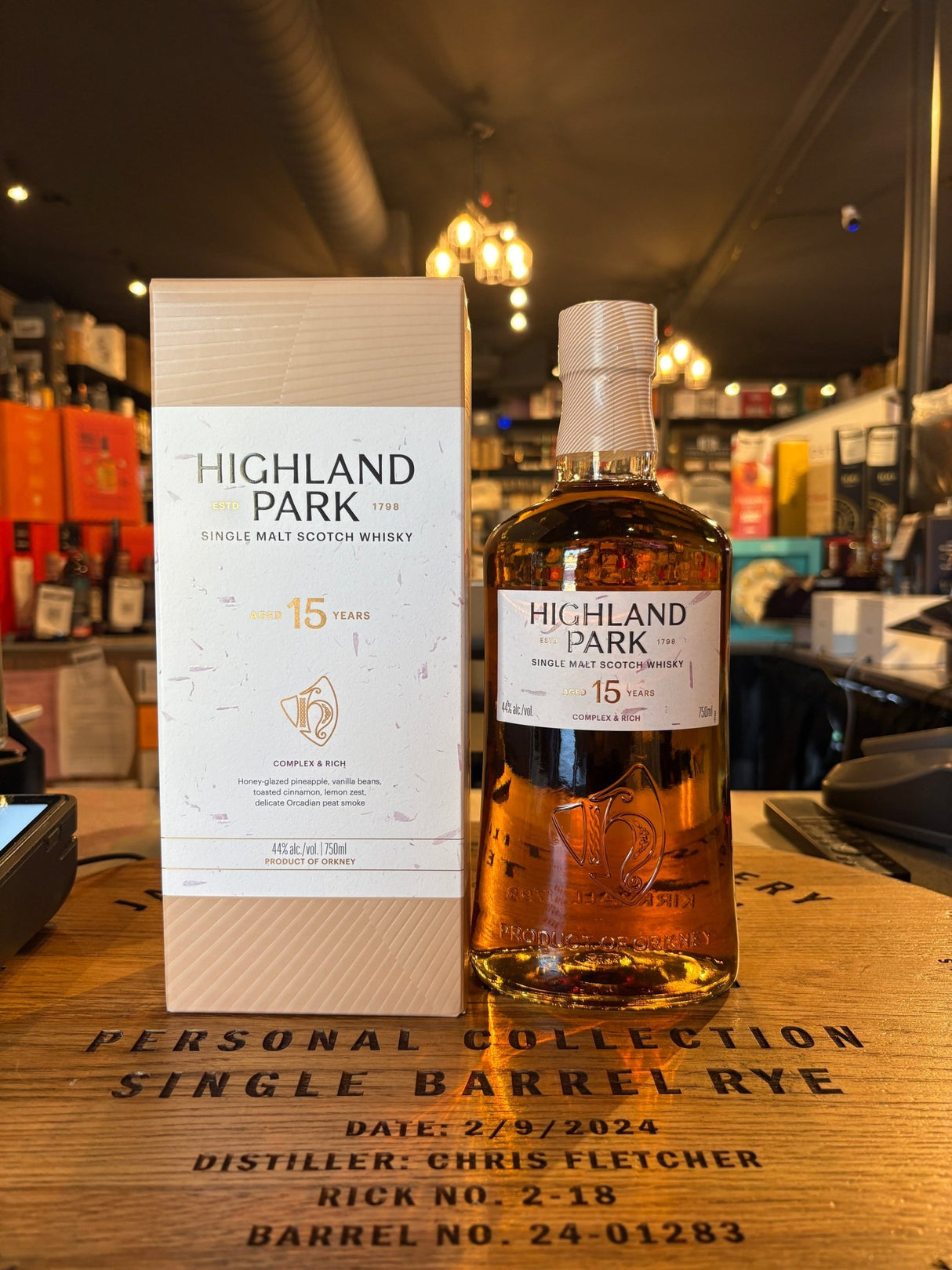 Highland Park 15 Year Old Viking Heart Single Malt Scotch Whisky 750ML - Hi Proof - Highland Park