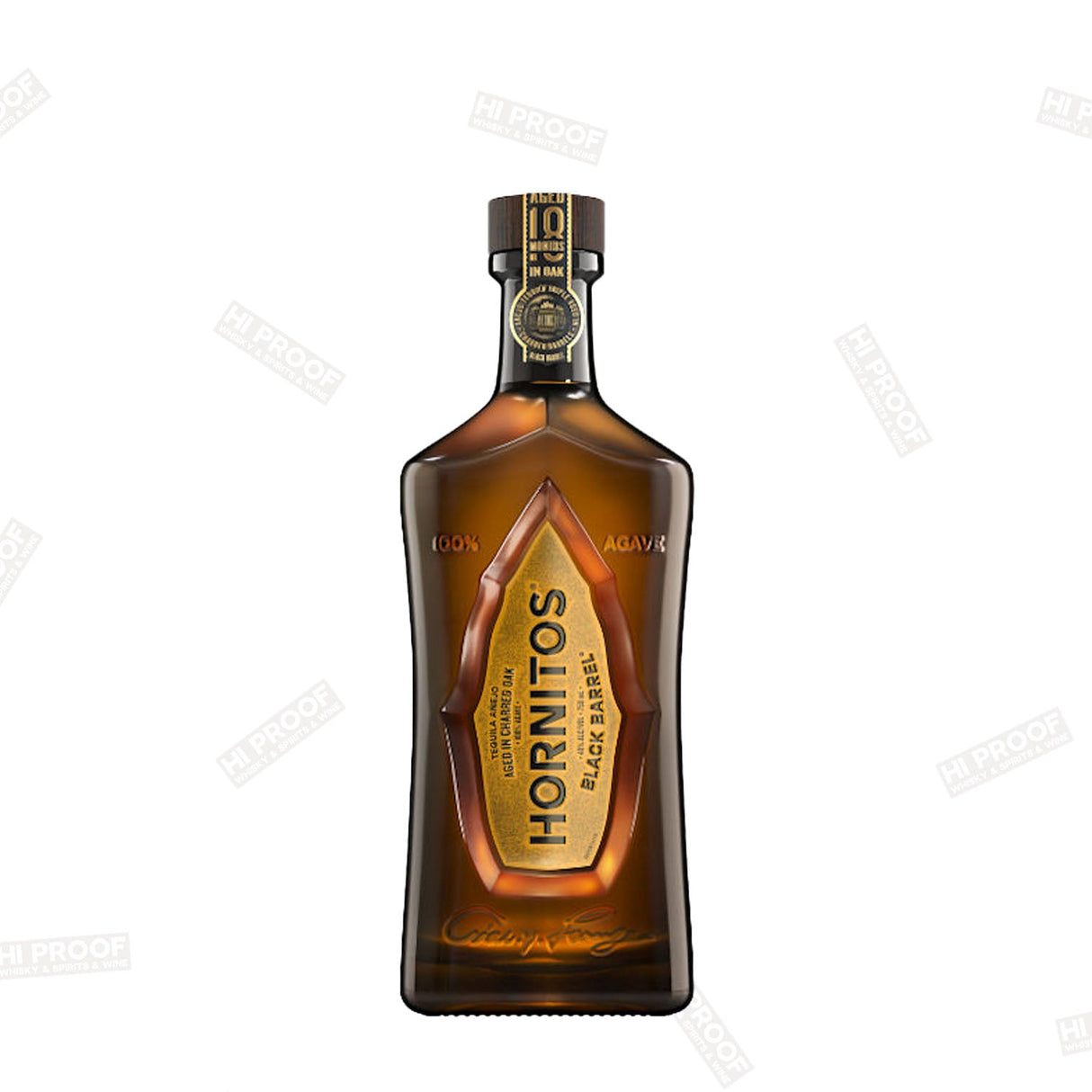 Hornitos Black Barrel Anejo Tequila 750ml - Hi Proof - Hornitos