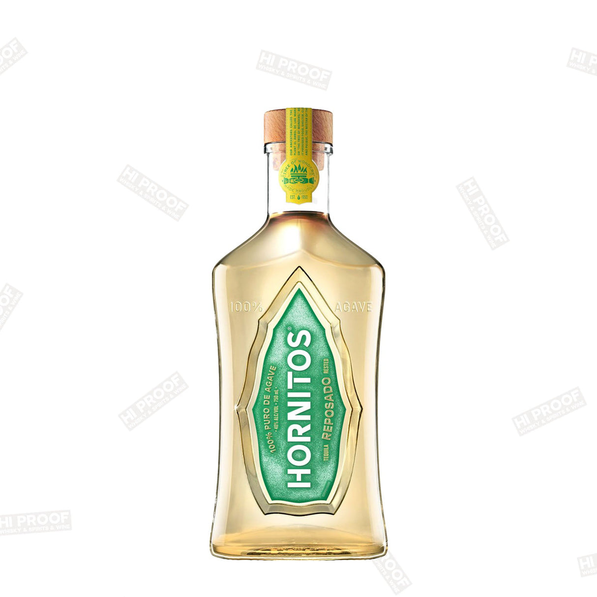 Hornitos Reposado Tequila - 750ml Bottle - Hi Proof - Hornitos