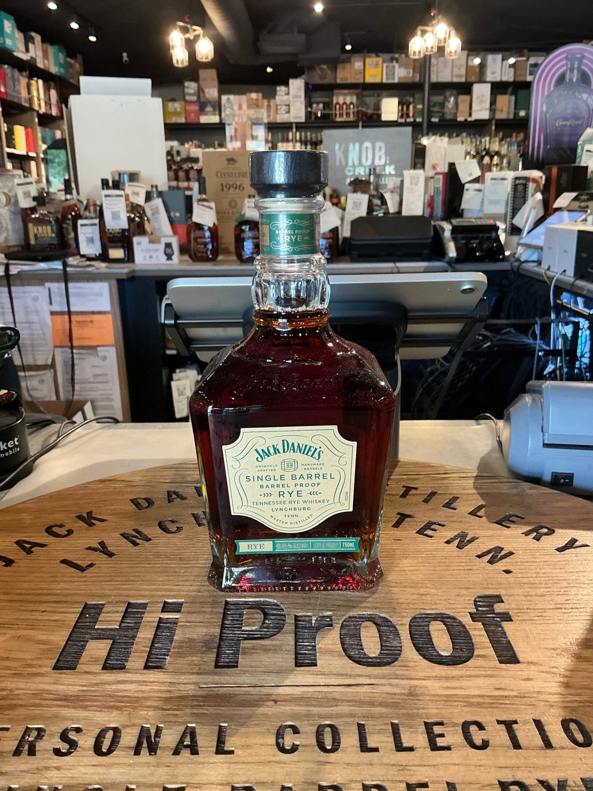 Jack Daniels Barrel Proof Single Barrel Cask Strength Tennessee Straight Rye Whiskey 750 ml - Hi Proof - Jack Daniel's