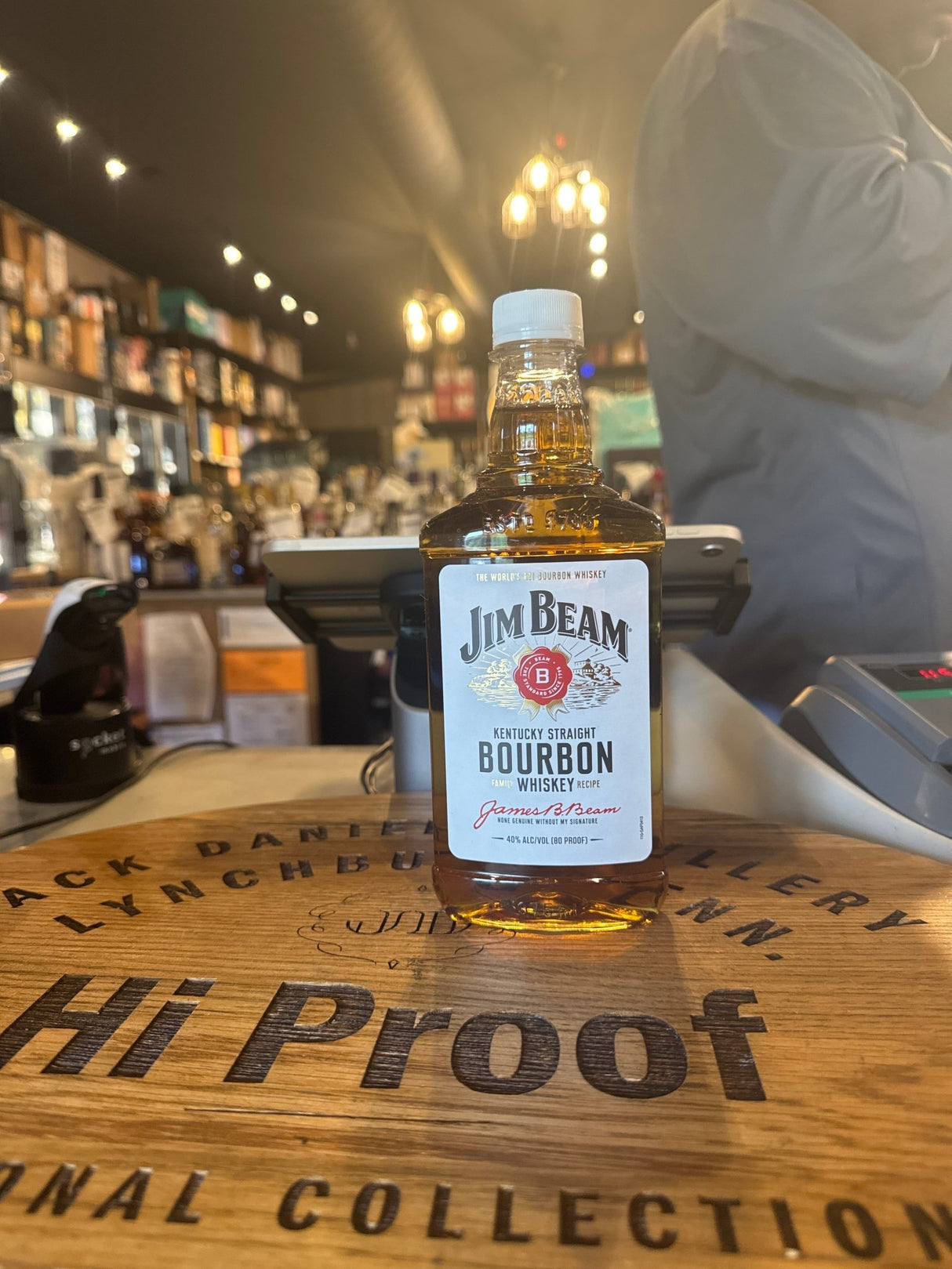 Jim Beam Bourbon 375ml Pet - Hi Proof - Jim Beam