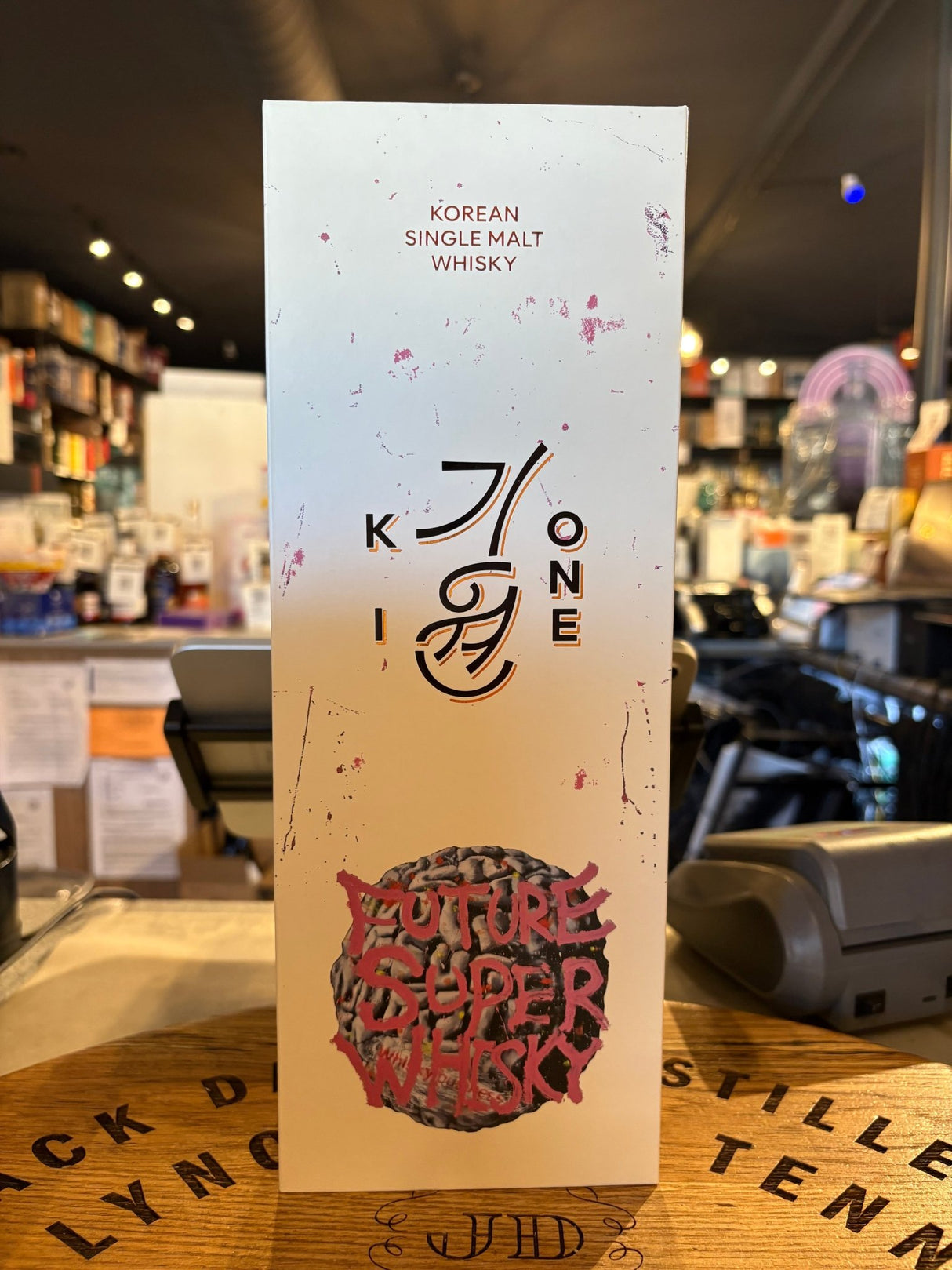 Ki One Super Future PX Cask Korean Single Malt Whisky 700ml - Hi Proof - Three Societies
