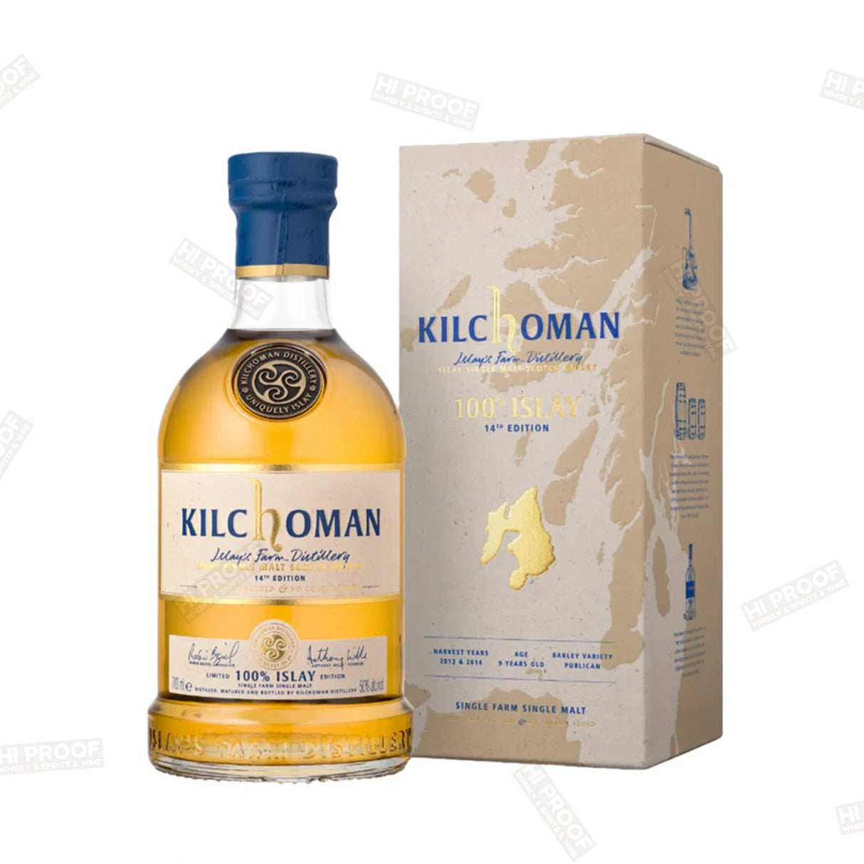 Kilchoman 100% Islay 14th Edition - 2024 Release 700ml - Hi Proof - Kilchoman