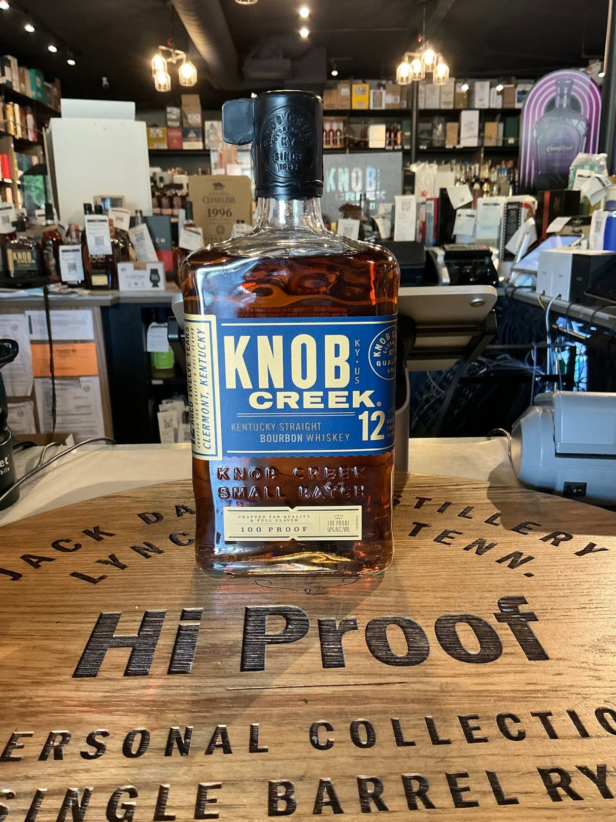 Knob Creek 12 Year Old Straight Bourbon Whiskey - Hi Proof - Knob Creek