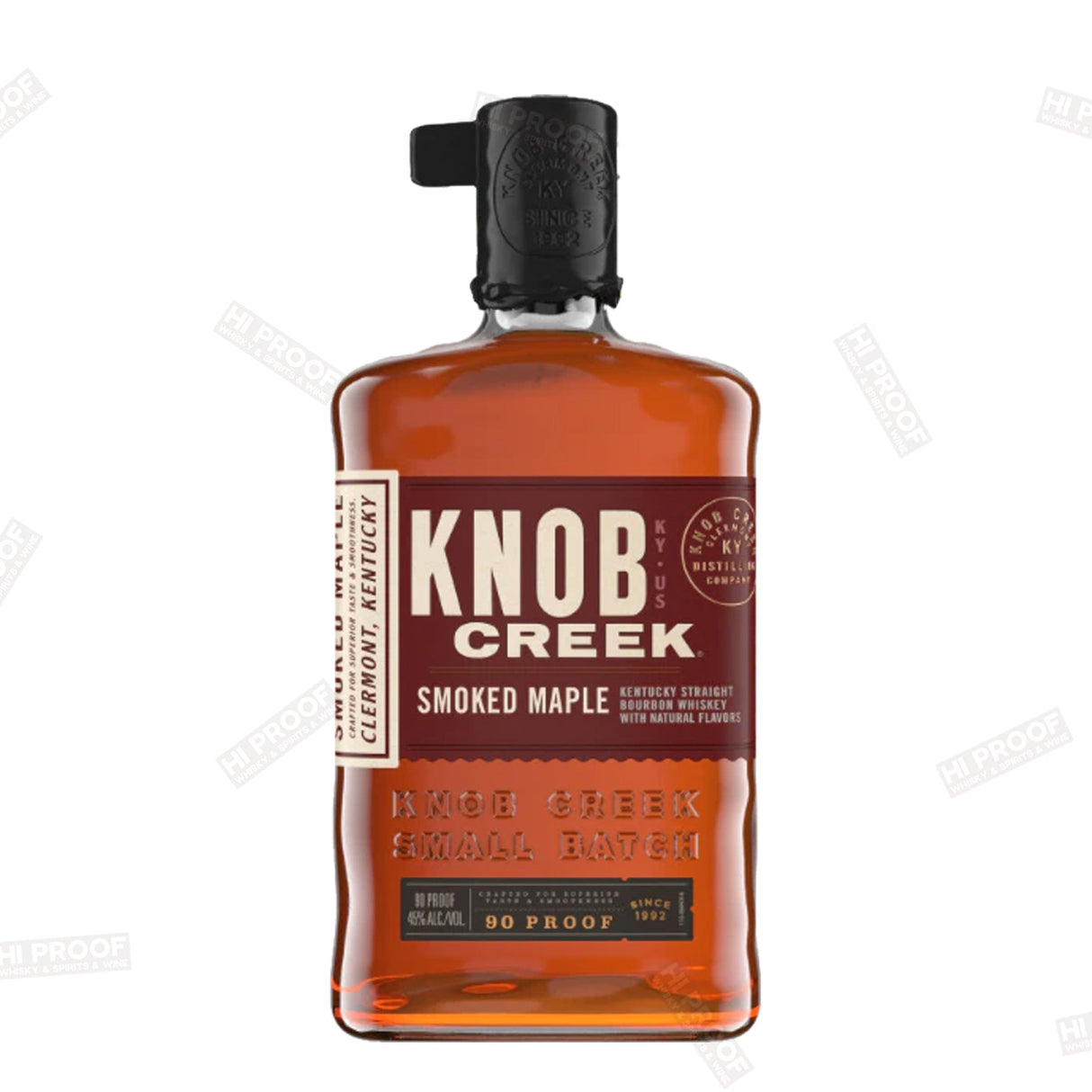 Knob Creek Smoke Maple 90 Proof 750ml - Hi Proof - Knob Creek