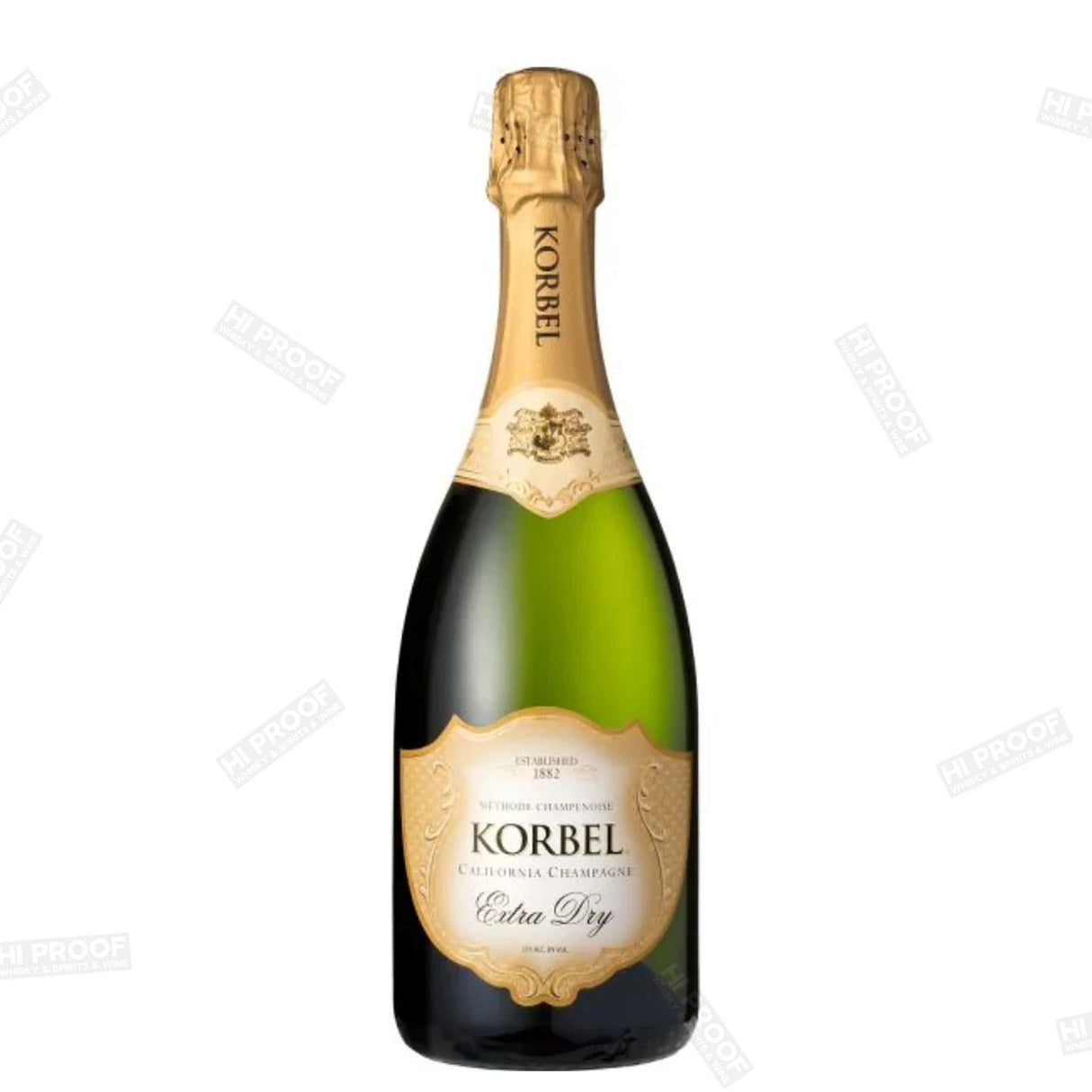 Korbel Extra Dry California Champagne Wine 750ml - Hi Proof - Korbel
