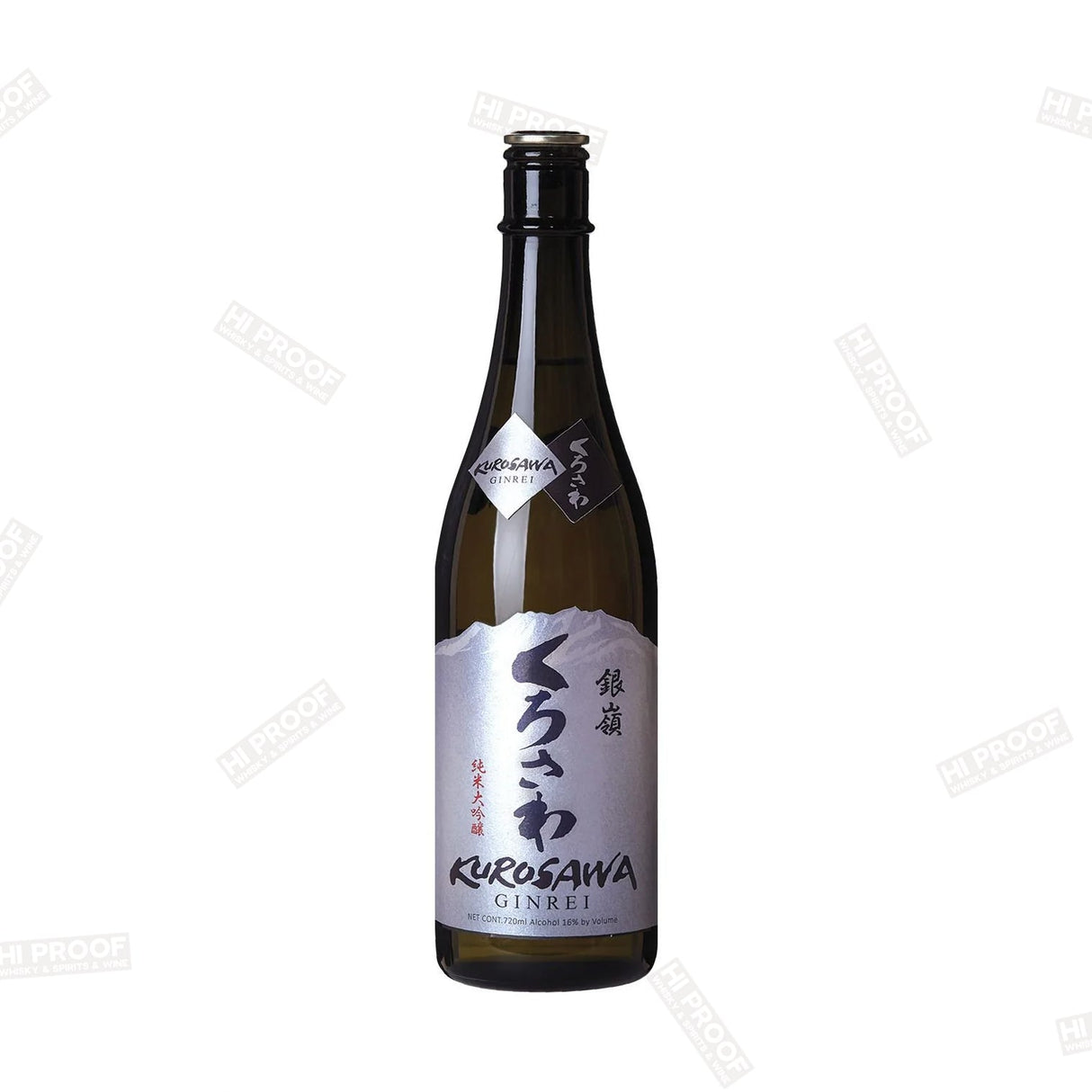 KUROSAWA GINREI JUNMAI DAI GINJO 720 ML - Hi Proof - KUROSAWA