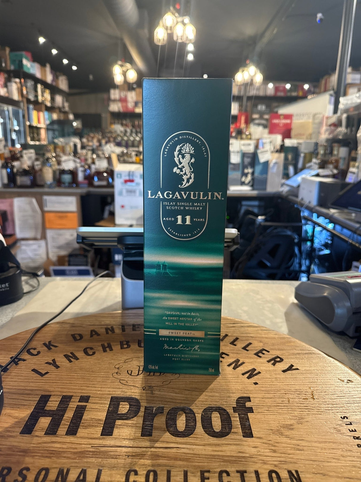 Lagavulin Sweet Peat 11 Years 86 Proof Single Malt Scotch Whisky 750mL - Hi Proof - Lagavulin